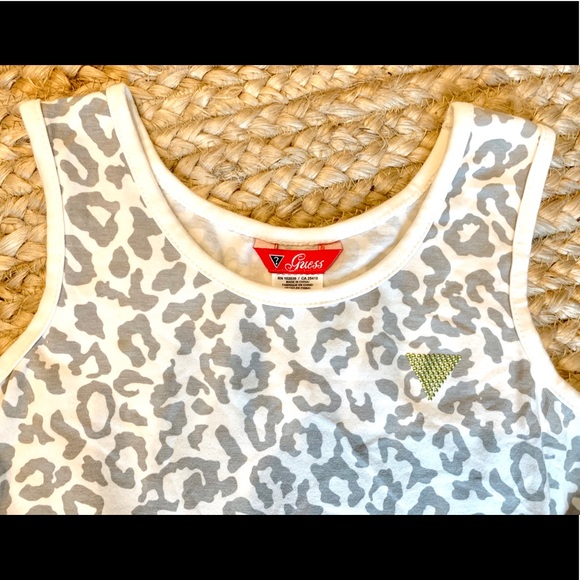 GUESS Girl’s Cheetah Print Dress - Picture 3 of 5
